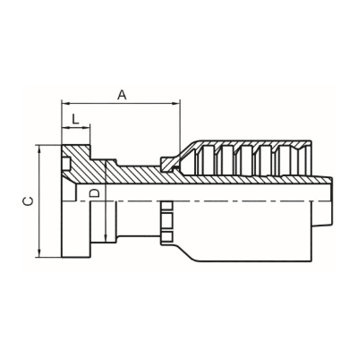 ​SAE 法兰6000PSI 87611-RW SAE 法兰6000PSI