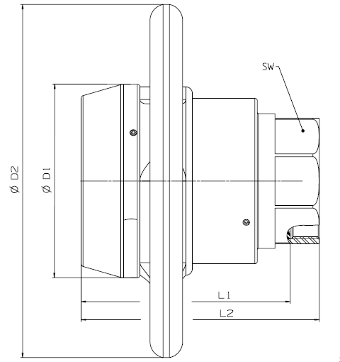       TRV         TRM     型号  通径  末端  重量  D  D1  D2  L1  L2  SW     (kg) （mm） （mm） （mm） （mm） （mm） （mm）  TRM DN 25 G 1" 0.8 60 - - 78 90 38  TRM DN 32 G 1-1/4" 1.5 76 - - 88 99 48  TRM DN 40 G 1-1/2" 2 - 89 200 99 115 56  TRM DN 50 G 2" 2.6 - 106 220 121 130 68  TRM DN 65 G 2-1/2" 5.1 - 121 240 139 151 84  TRM DN 80 G 3" 6.7 - 148 270 160 160 96  TRM DN 100 G 4" 11.7 - 180 319 177 200 126  TRV DN 25 G 1" 0.3 44 - - 41 53 38  TRV DN 32 G 1-1/4" 0.5 54 - - 54 65 48  TRV DN 40 G 1-1/2" 0.8 63 - - 61 76 56  TRV DN 50 G 2" 1.2 80 - - 66 84 68  TRV DN 65 G 2-1/2" 1.8 94 - - 74 95 84  TRV DN 80 G 3" 3.2 118 - - 84 105 96  TRV DN 100 G 4" 5.6 146 - - 91 113 126    产品：干式快速接头TR系列  品牌：Roman Seliger 工业接头 干式快速接头  简介：Roman Seliger干式快速接头TR系列，适合流体操作的所有装卸点和转移区域； 特别适用于包含危险物料的运输； 可用于所有流体（液体和气体），包括快速硬化、高粘度介质； 适用于各种软管