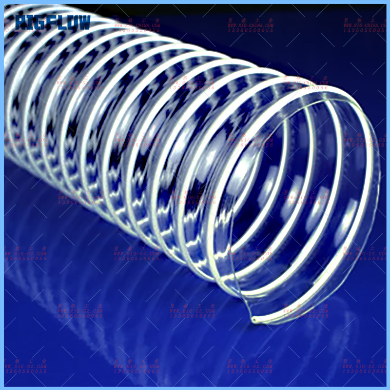 塑料软管: PVC透明钢丝管711