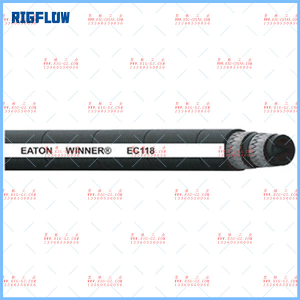 液压胶管 二层高强度钢丝编织 EATON WINNER-EC118L SAE100R17 